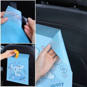 Double-Sided Adhesive Tape Car Trash Bag